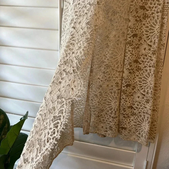 ALEXIS NWT Micah Maxi Lace Skirt Slit Front Mermaid - Picture 7 of 11